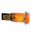 Seder Ronde signaallamp 14mm 220v oranje
