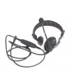 Kenwood® - khs-7a single muff headset with boom mic & ptt