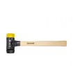 Wiha kunststof hamer safety middelzacht/middelhard met hickorysteel, rond-slagkop (26435) 40 mm