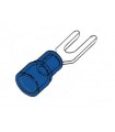 Velleman Blauwe kabelschoen 4.3mm