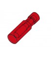Velleman Kabelschoen "female bullet" - rood