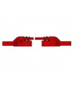 Hirschmann Contact protected measuring lead 4mm 100cm / red (mlb-sh/ws 100/1)
